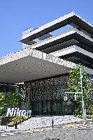 Nikon exterior, logo and signage